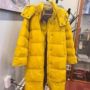 Women’s Long Down Puffer Coat Hooded Maxi Winter Jacket Ultra Warm